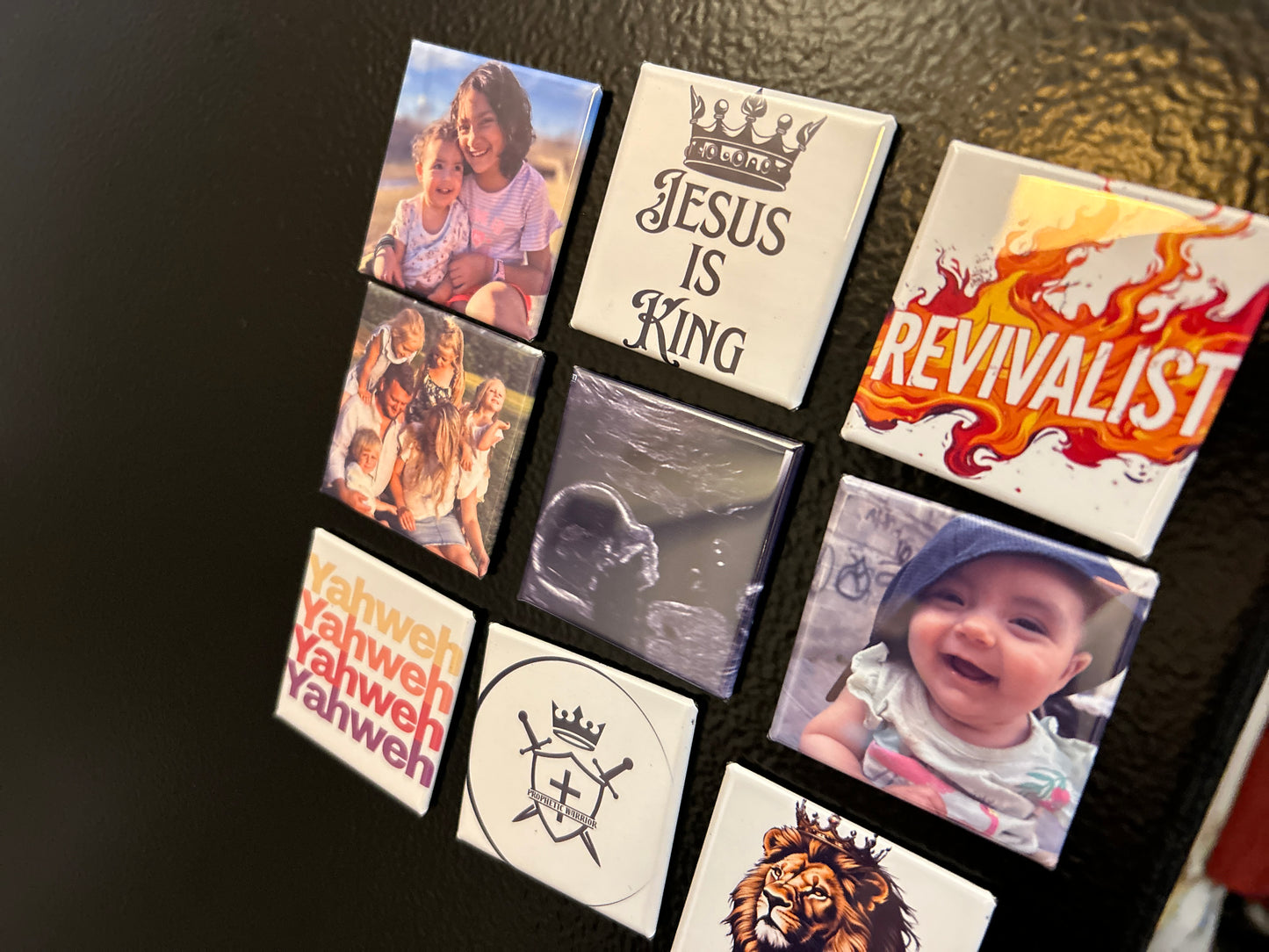Square Custom Photo Magnet