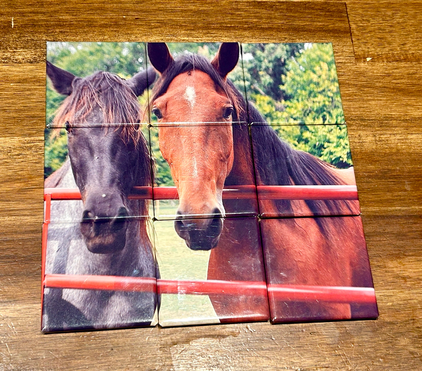 Custom Photo Puzzle Magnets