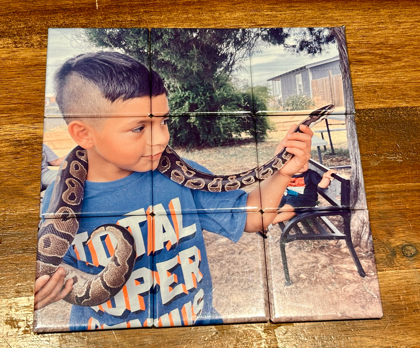 Custom Photo Puzzle Magnets