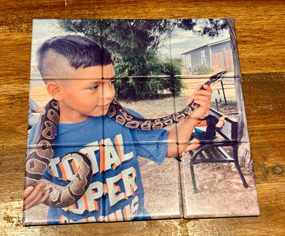 Custom Photo Puzzle Magnets